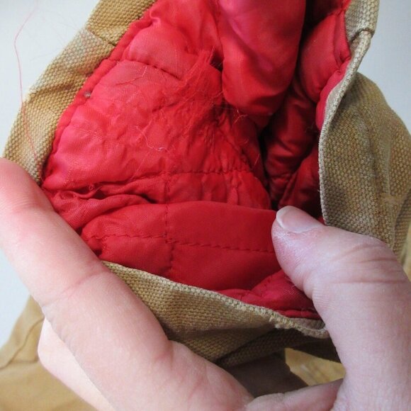 Walls Blizzard Pruf Insulated Coverall Men 2X Brown Canvas 100% Cotton Vtg 1918 - Picture 14 of 16